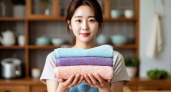 Узнала, как в Корее домохозяйки за пару минут из старых грязных полотенец делают новые: тут же повторила, результат ошеломительный
