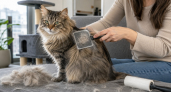 Кошка сильно линяет не только весной и осенью: какие признаки показывают, что проблема уже не в сезоне, а в здоровье, стрессе или уходе