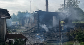 Пожар в Кировской области отправил хозяина дома в больницу с ожогами