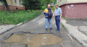 В Кирово-Чепецке уберут гигантскую яму во время ремонта улицы Энгельса