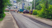 В Кирово-Чепецке уложат два слоя нового асфальта в проезде Лермонтова