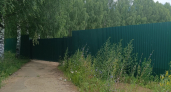 В парке Каркино "выросли" новые заборы