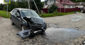 В Зуевке микроавтобус с пассажирами попал в серьезную аварию, семеро ранены