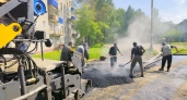 В Кирово-Чепецке завершаются дорожные работы в переулке Родыгина