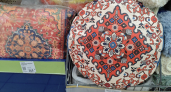 Круглые подушки из Fix Price: 5 способов использовать их, кроме как на стул. Панно из них — топ