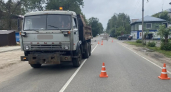 В центре Свечи женщина попала под самосвал и погибла на месте