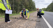 Под Кирово-Чепецком приняли два обновленных участка областной трассы до Удмуртии