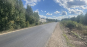 В Кирово-Чепецком районе отремонтировали важный участок дороги у границы Кирова