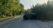 В Кирово-Чепецке пьяный гонщик опрокинул внедорожник на пустой ночной дороге