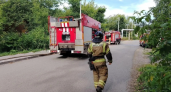 В селе Бурмакино Кирово-Чепецкого района тушили неэксплуатируемый дом
