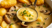 Бульон не варю, а вкус — как из ресторана: грибной суп со сливочной ноткой за полчаса