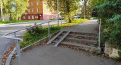В Кирово-Чепецке привели в порядок опасные лестницы на улице Ленина