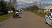 В Кирово-Чепецком районе мужчина не совладал с квадроциклом и попал в ДТП