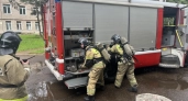 Мощный пожар унес жизнь человека в Верхнекамском округе