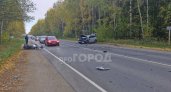 В Кирово-Чепецке в лобовой аварии на улице Производственной разбился мотоциклист