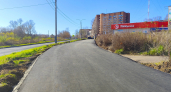 В Кирово-Чепецке уложили новый асфальт на улице Алексея Некрасова