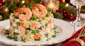 Оливье с креветками вместо колбасы — праздничный салат с ресторанным вкусом: весь секрет в нежном соусе