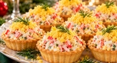 Салаты в прошлом: готовлю хрустящие волованы с крабовой начинкой — вкуснее «Мимозы» и красивее на столе