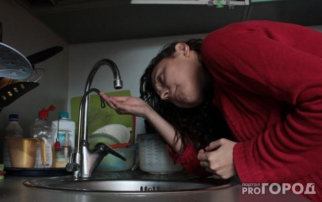 В нескольких домах Чепецка на полдня отключили воду