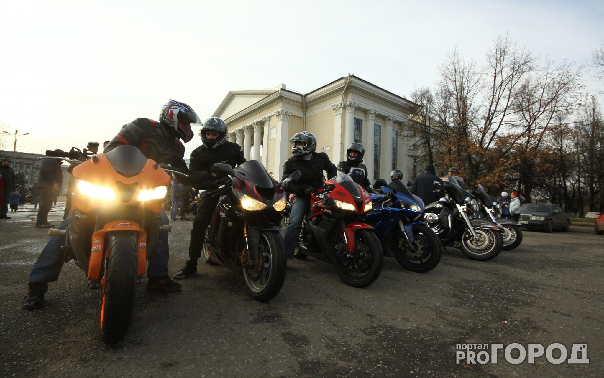 В Кирове на Театральной площади освятят мотоциклы байкеров