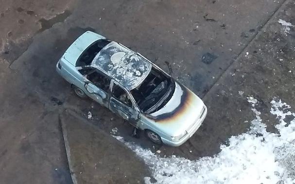 Ночью в Кирово-Чепецке сгорела «десятка»