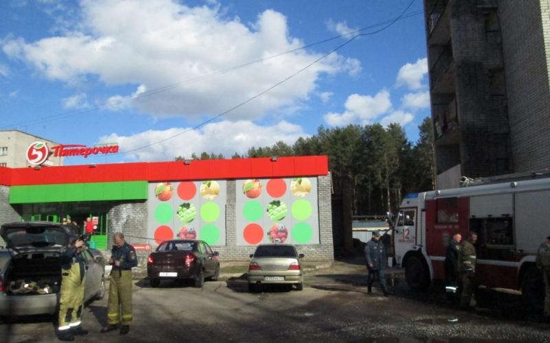 Стала известна причина пожара в чепецком супермаркете