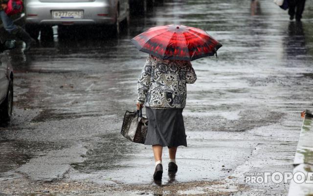 МЧС предупреждает жителей Кирово-Чепецка о сильном дожде