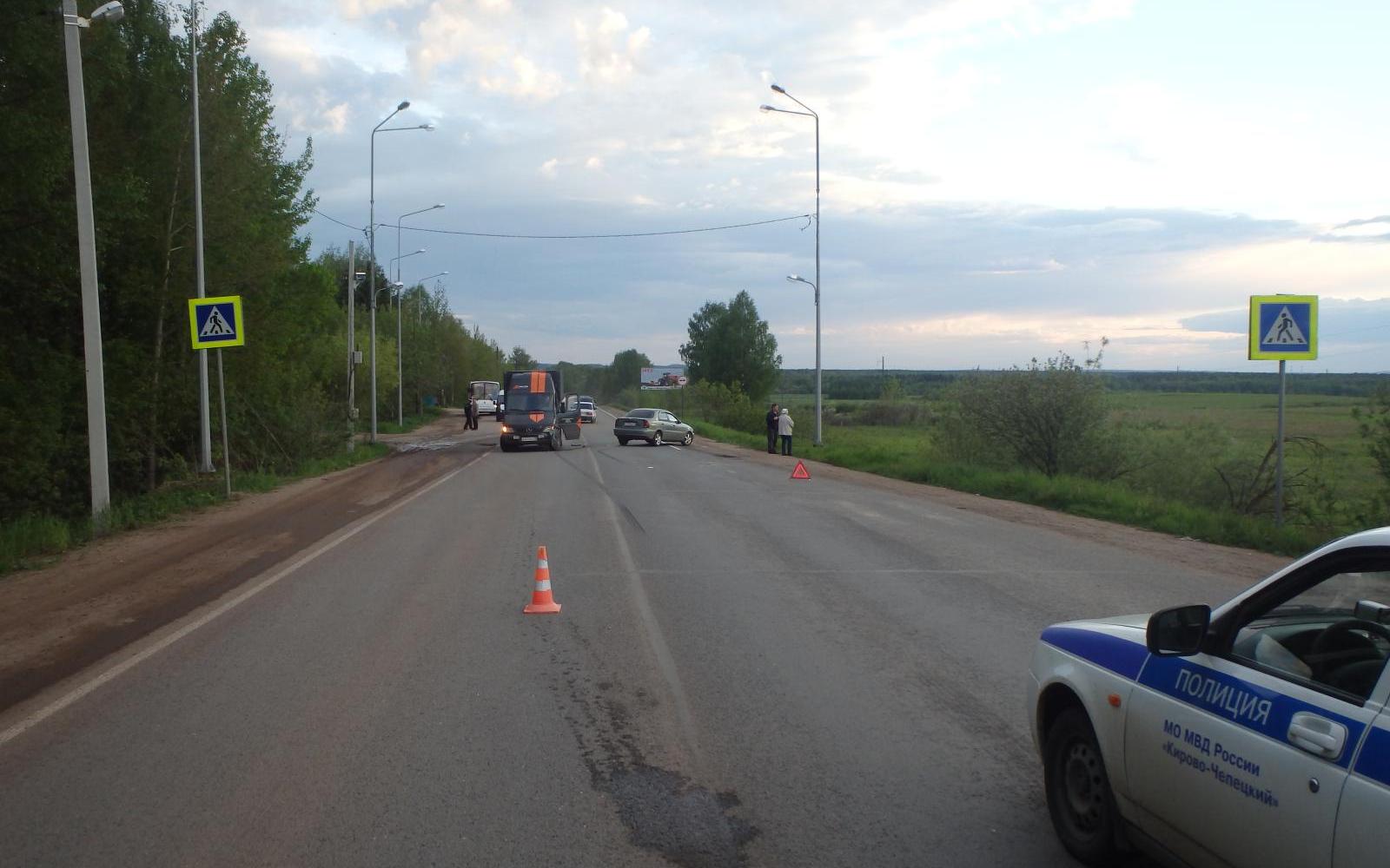 На водителя, сбившего детей в Кирово-Чепецком районе, завели уголовное дело