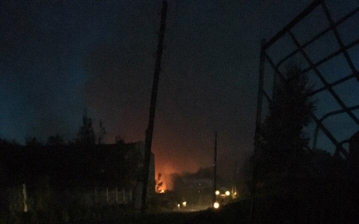 В Кирово-Чепецке произошел пожар на мясоперерабатывающем заводе