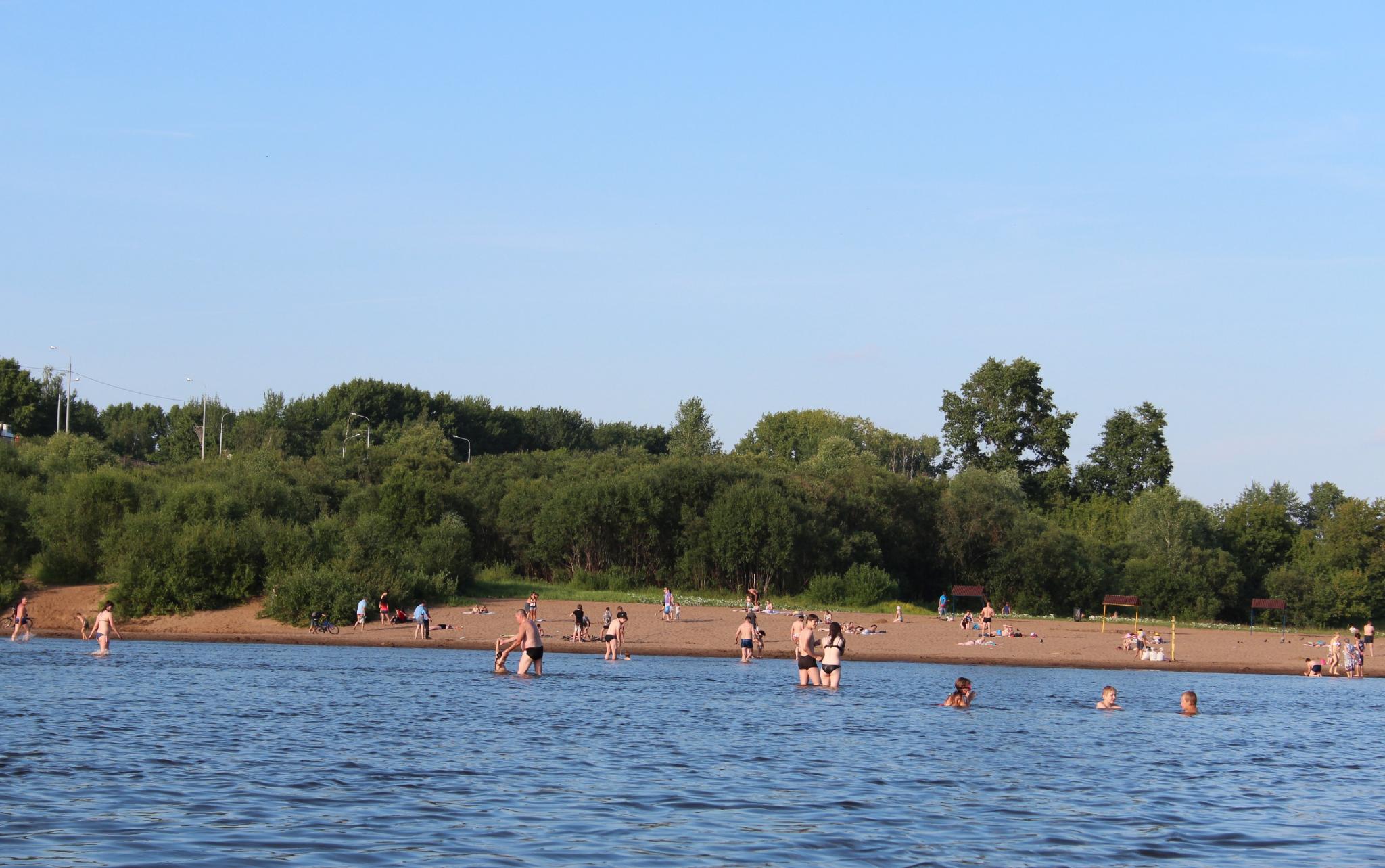 В Кирово-Чепецке открыли городской пляж