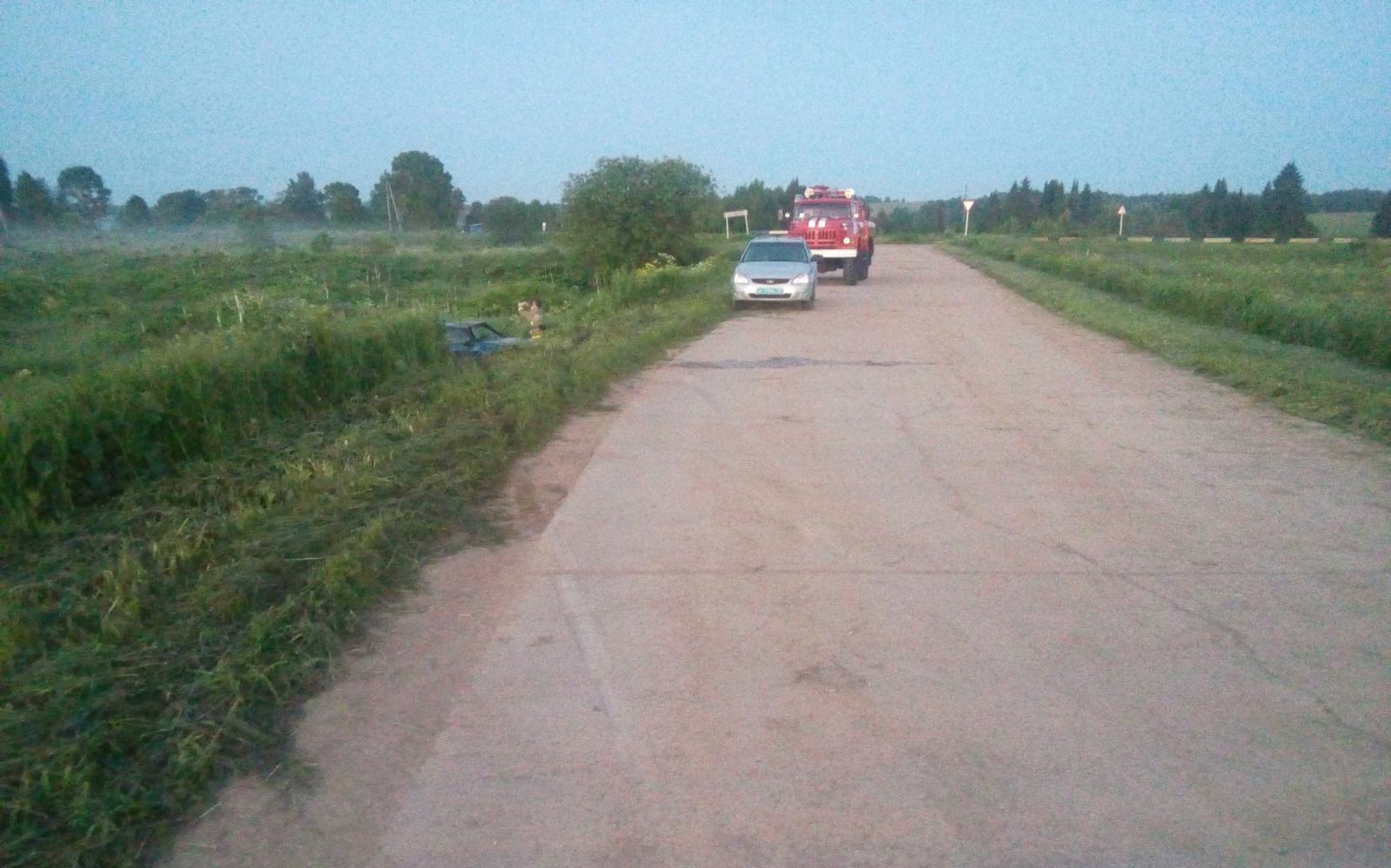 В Кирово-Чепецком районе перевернулся ВАЗ: новая информация о ДТП