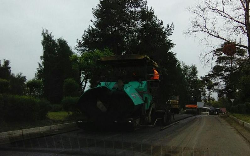 В Чепецке после ливней возобновился ремонт дорог