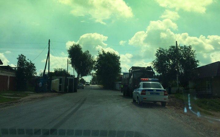 В пригороде Чепецка столкнулись два грузовика