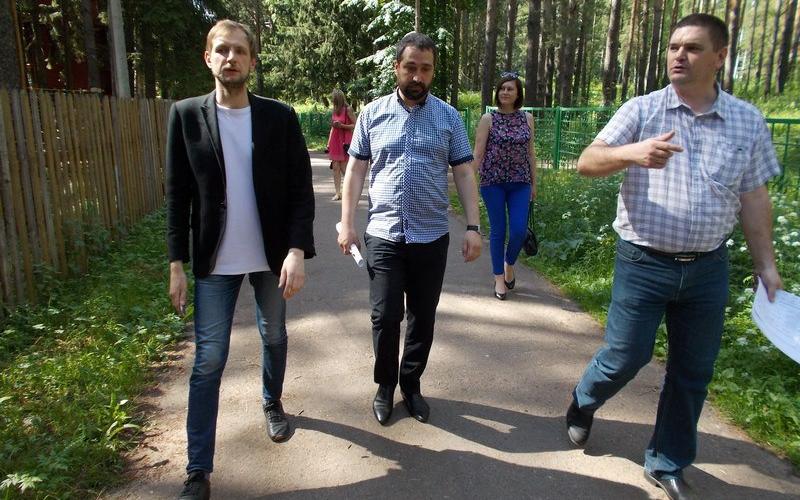 В Чепецке проходит санитарная очистка городского парка