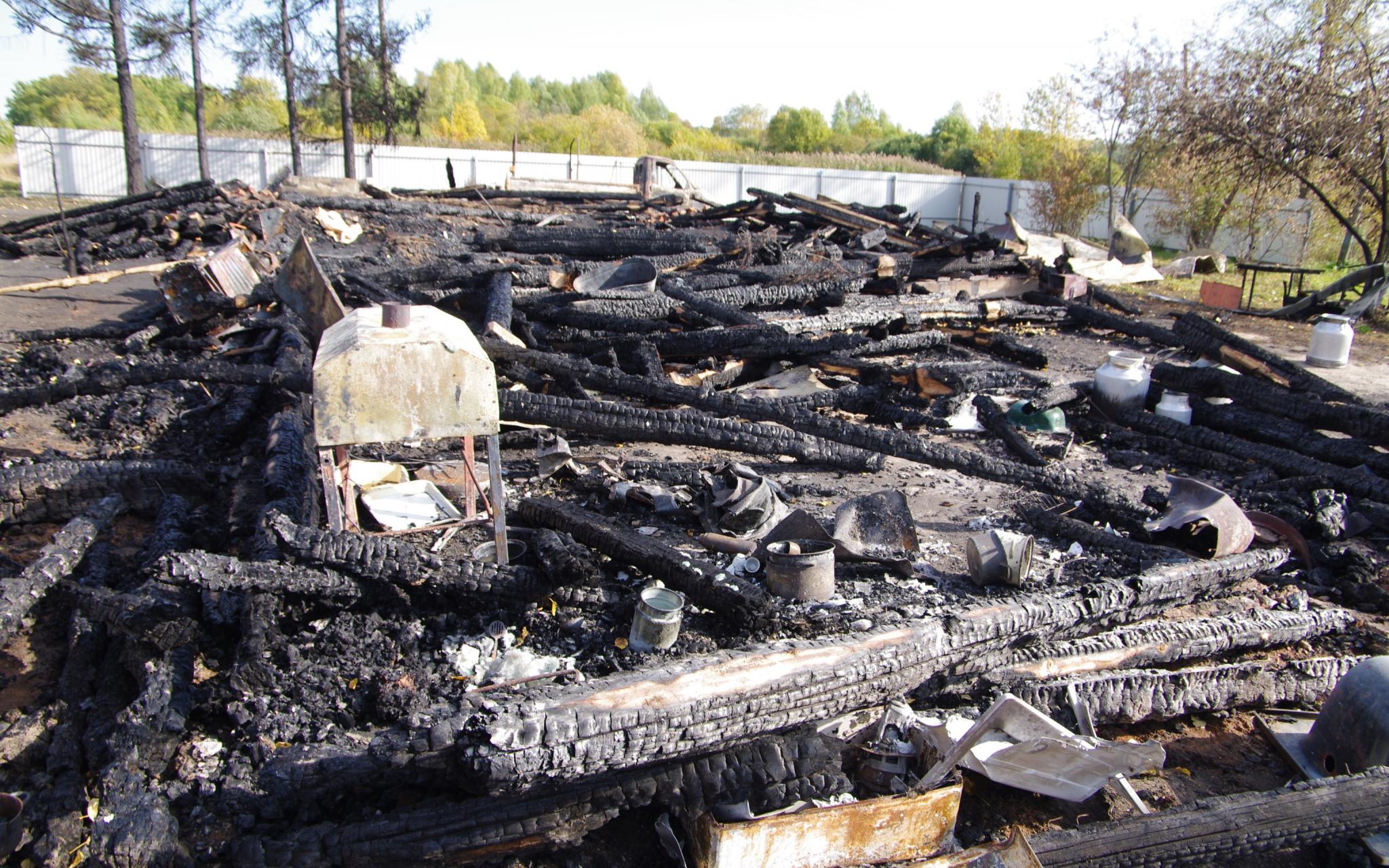 В Кировской области молодая женщина погибла во время пожара