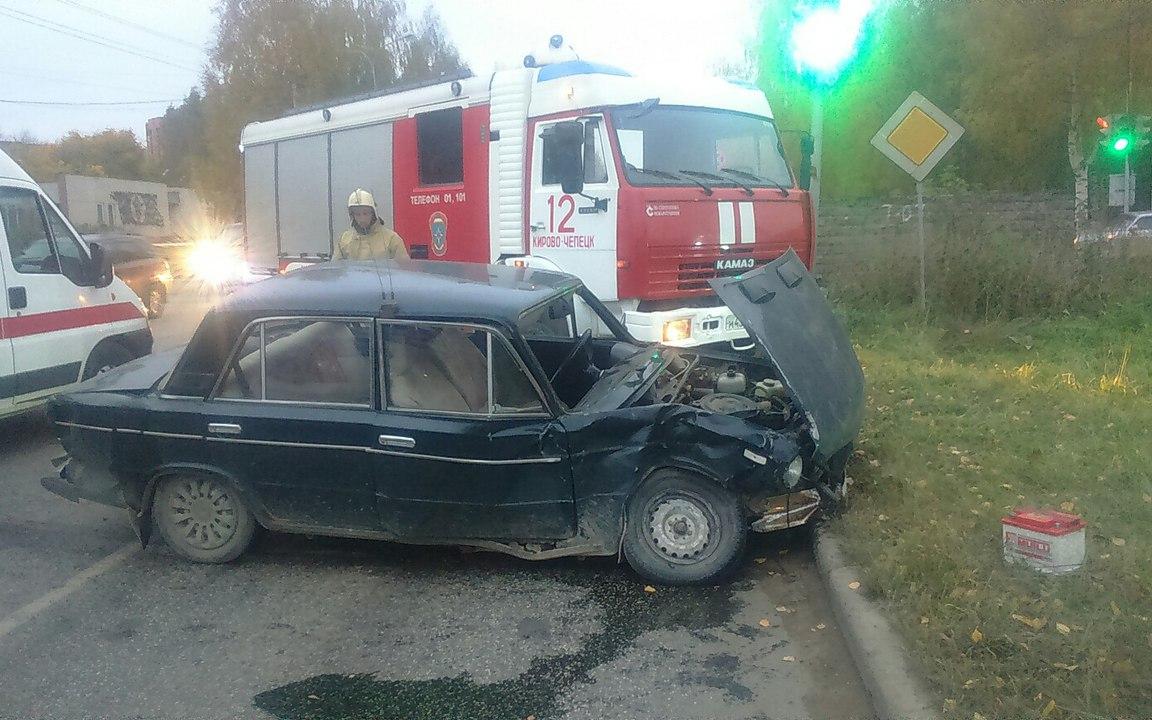 В Чепецке Лада не уступила дорогу иномарке Great Wall