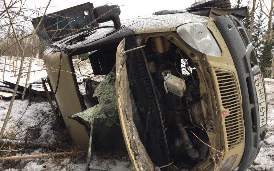 На трассе в Чепецком районе сгорела «Газель»: появились подробности ДТП