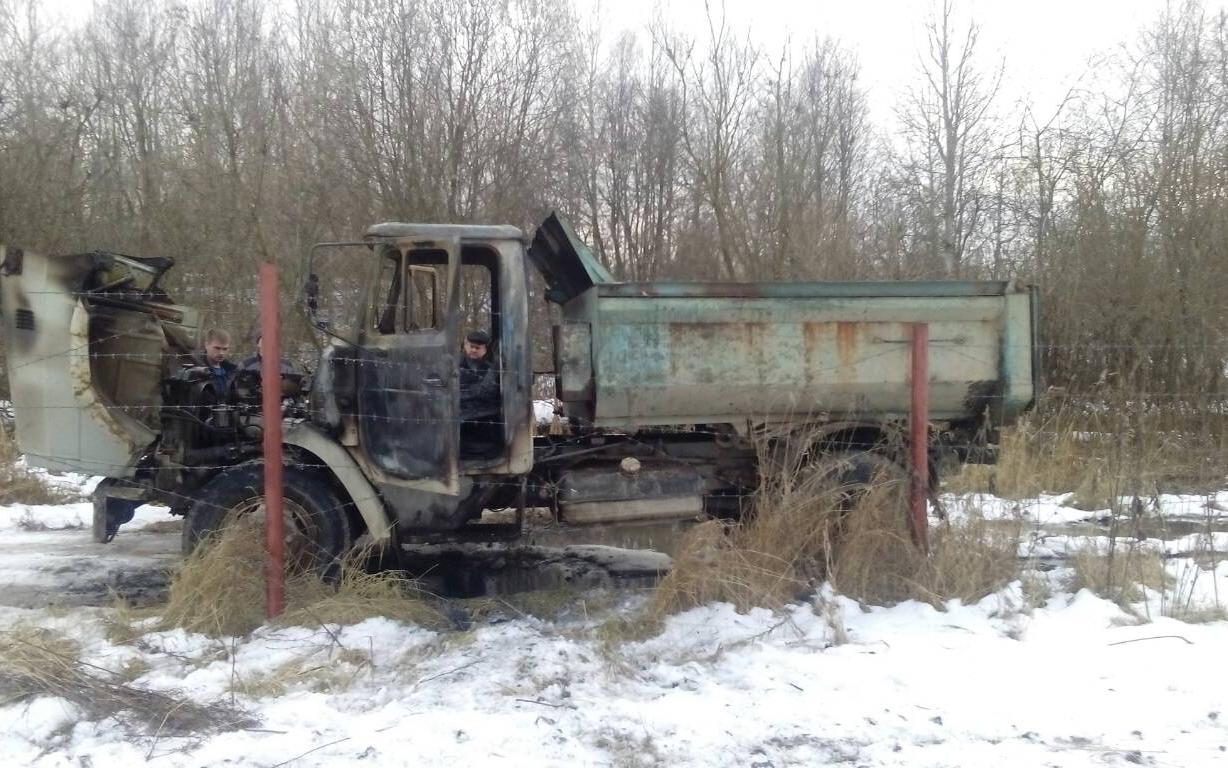 В Чепецке во время движения вспыхнул грузовик МУП «Водоканал»