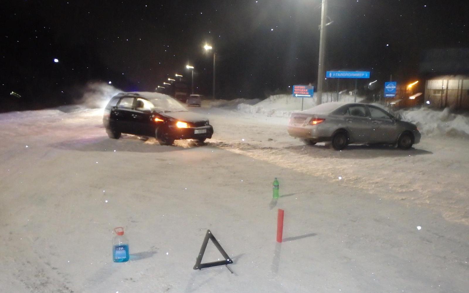 За час на улице Мелиораторов в Чепецке произошли две аварии