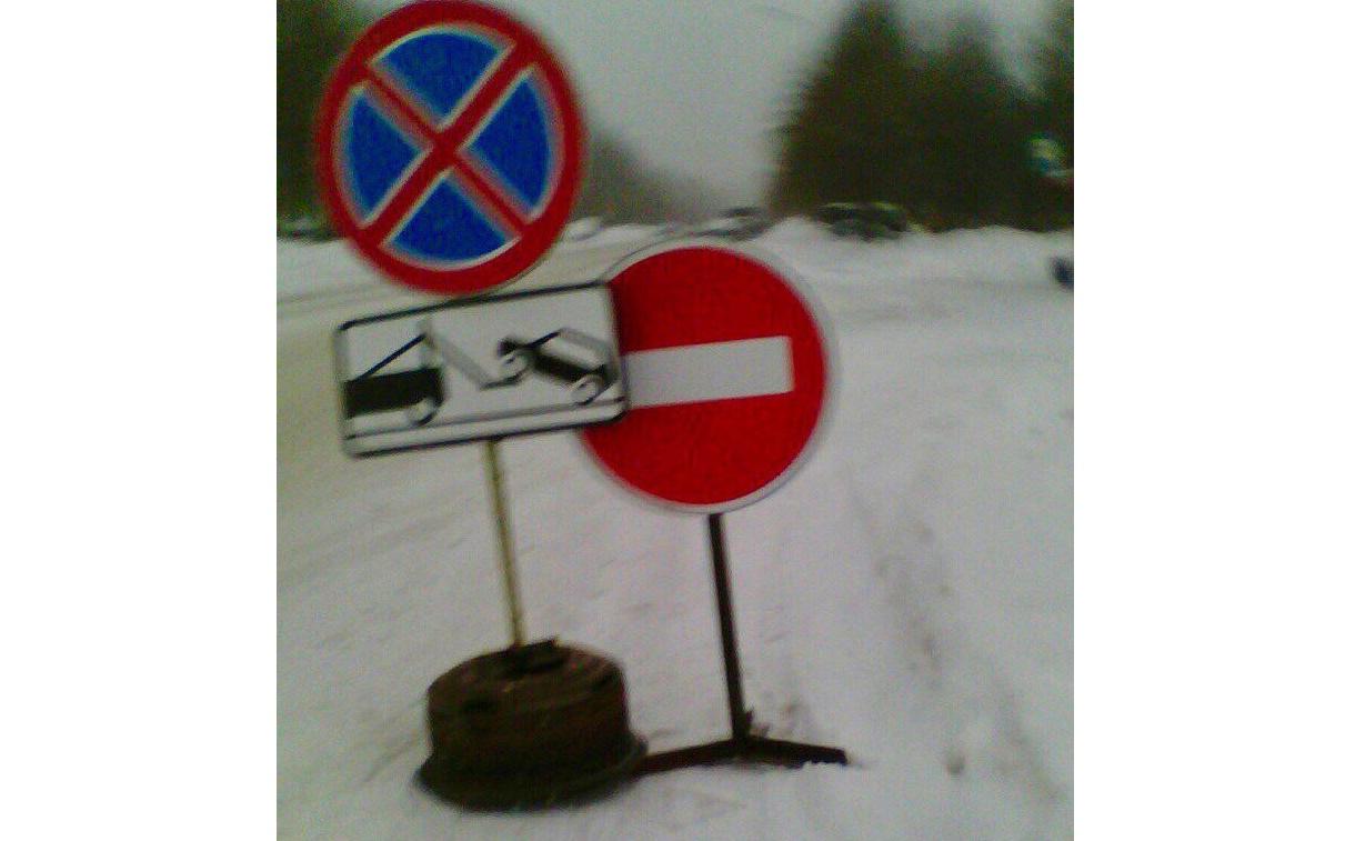 В ГИБДД объяснили, зачем поставили новые дорожные знаки на Володарского