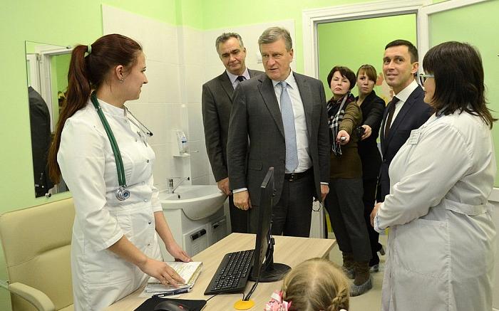Губернатор посетил в Кирово-Чепецке две поликлиники