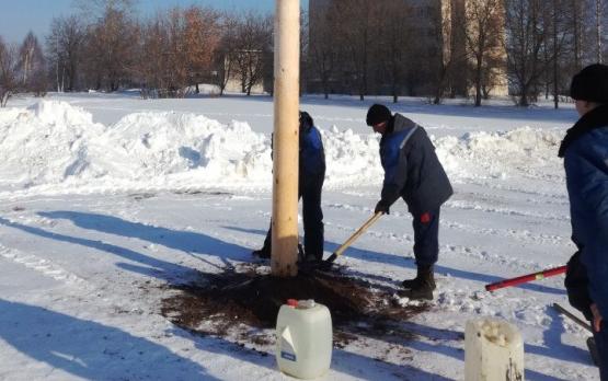 В Чепецке начали готовить город к Масленице