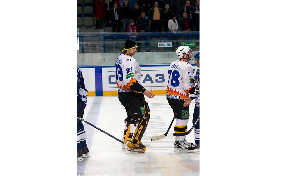 Вратарь сборной России по хоккею играл в составе чепецкой "Олимпии"