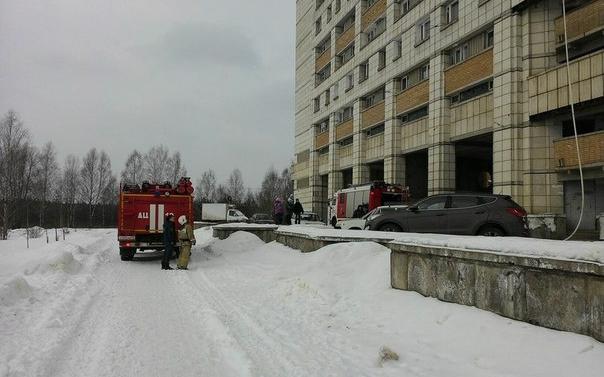 На въезде в Чепецк случился пожар