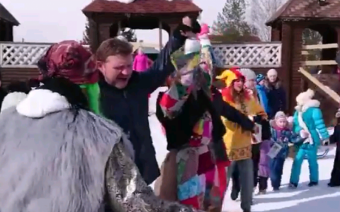 Фоторепортаж из соцсететей: как в Кирово-Чепецке отметили Масленицу