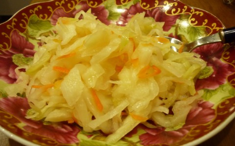 Постный рецепт: квашеная капуста