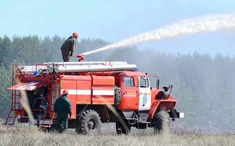 В Кировской области произошел первый в 2016 году лесной пожар