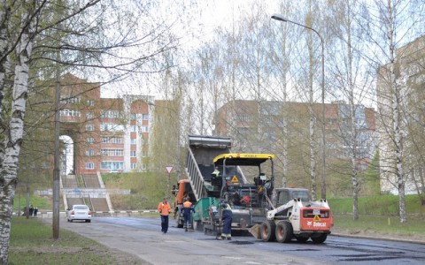 В Кирово-Чепецке начался ремонт дорог