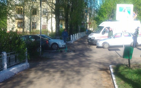 В Кирово-Чепецке сбили велосипедиста