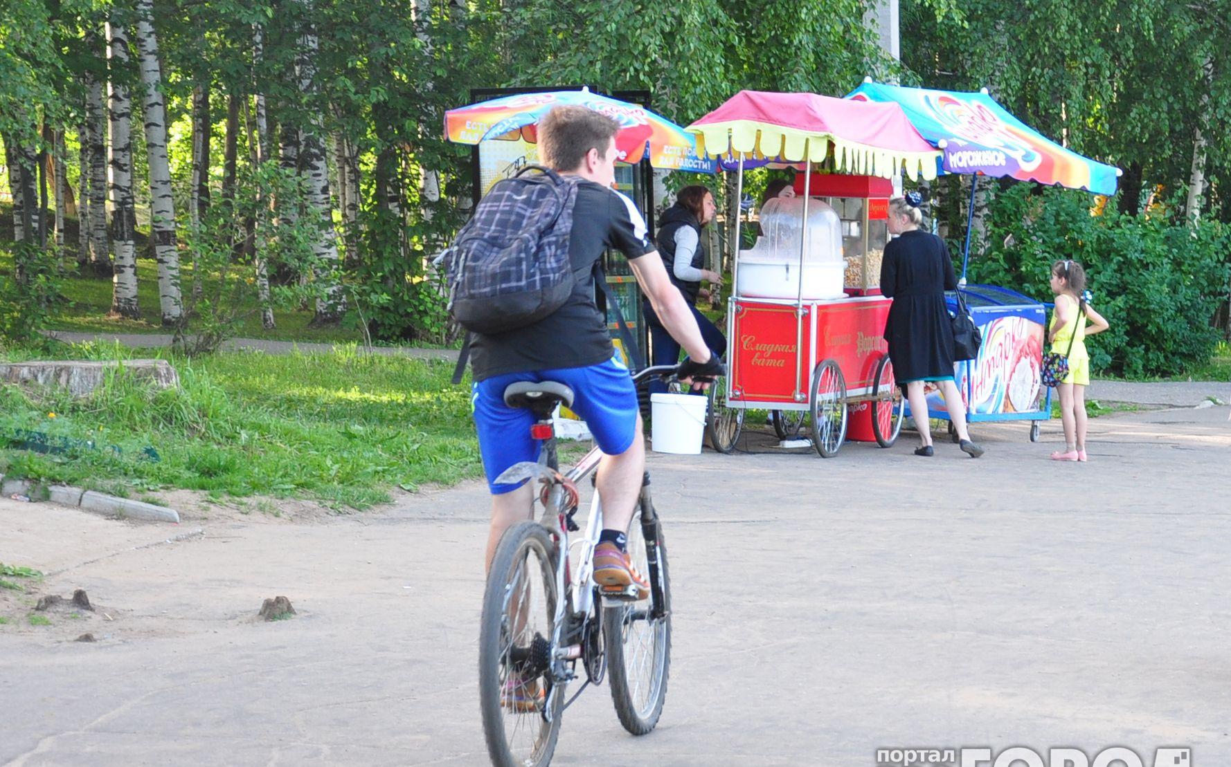 В Чепецке молодой человек украл велосипед и по дороге домой признался об этом полицейским